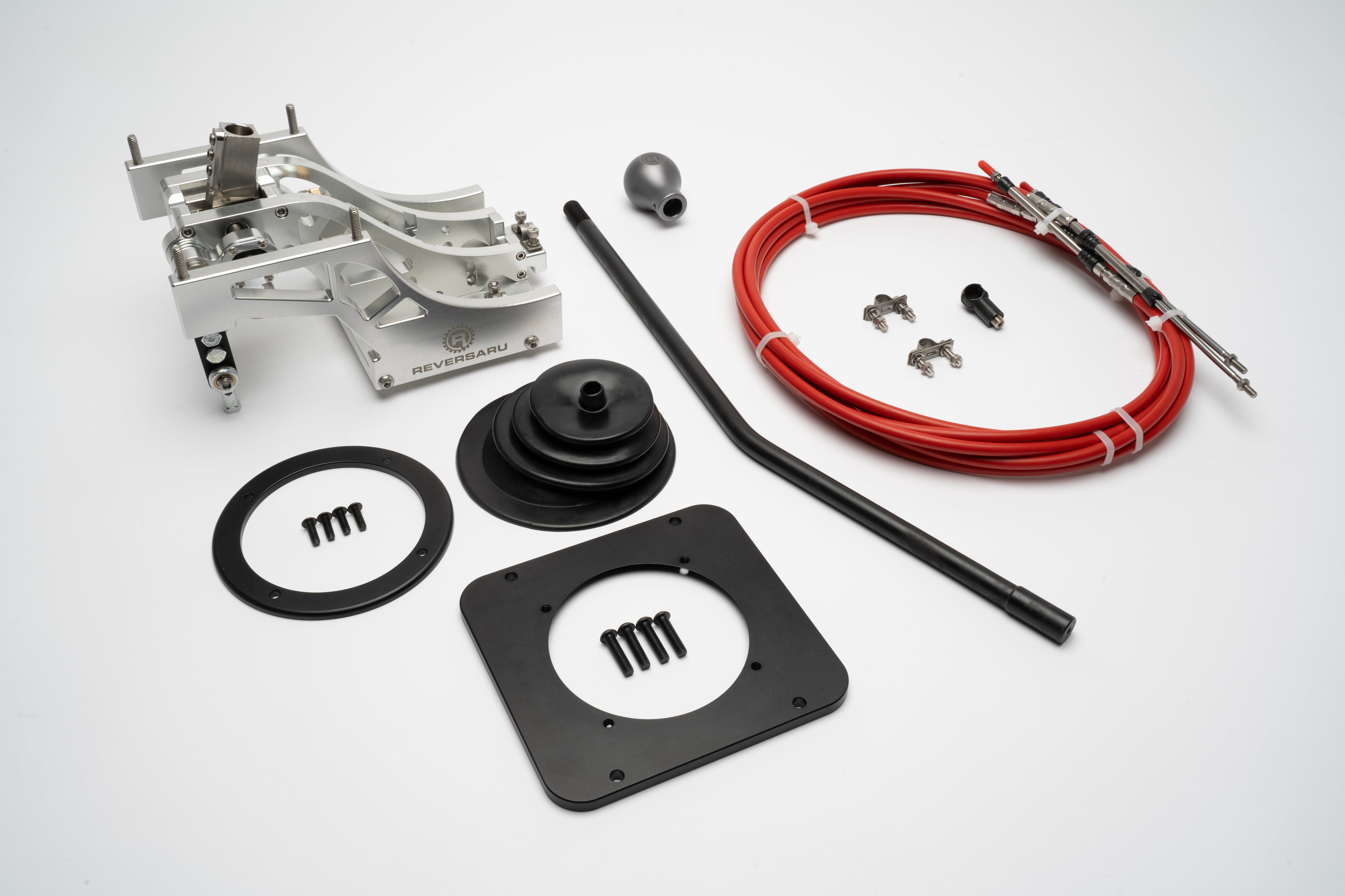 T25 - T3 Vanagon Cable Shift Kit to suit Subaru 5-speed 5MT transmission (with Subarugears nose)