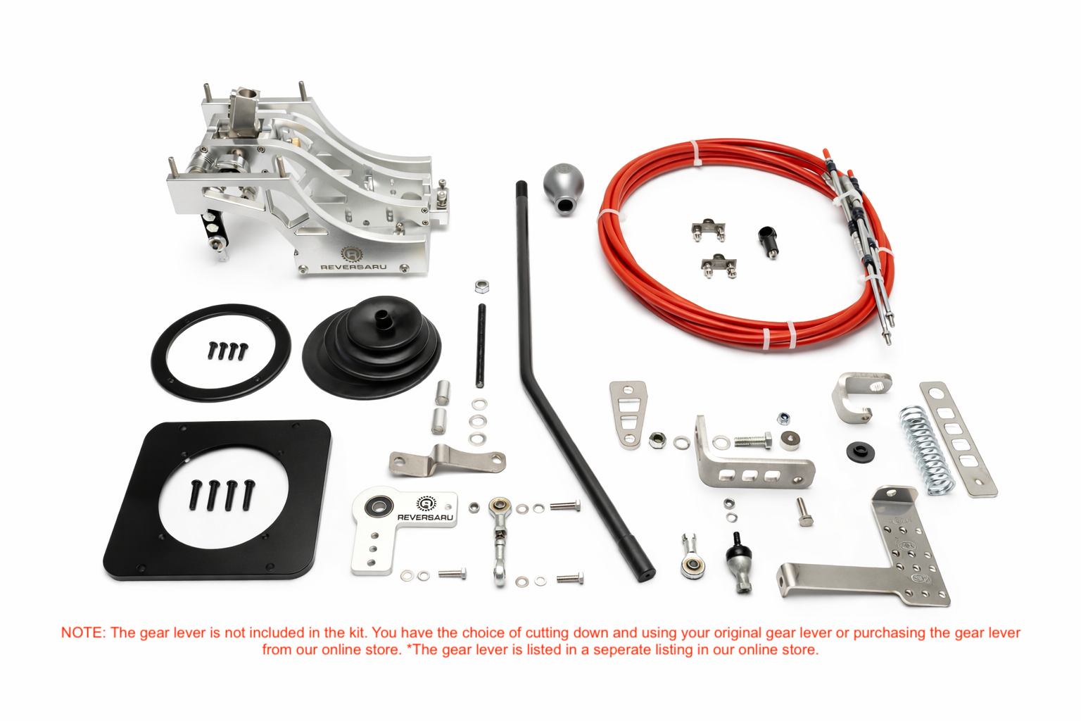 CABLE SHIFT KIT - 1980-82 (AIR-COOLED) VW 4-SPEED 091 MANUAL TRANSMISSION - TO SUIT T25 - T3 VANAGON