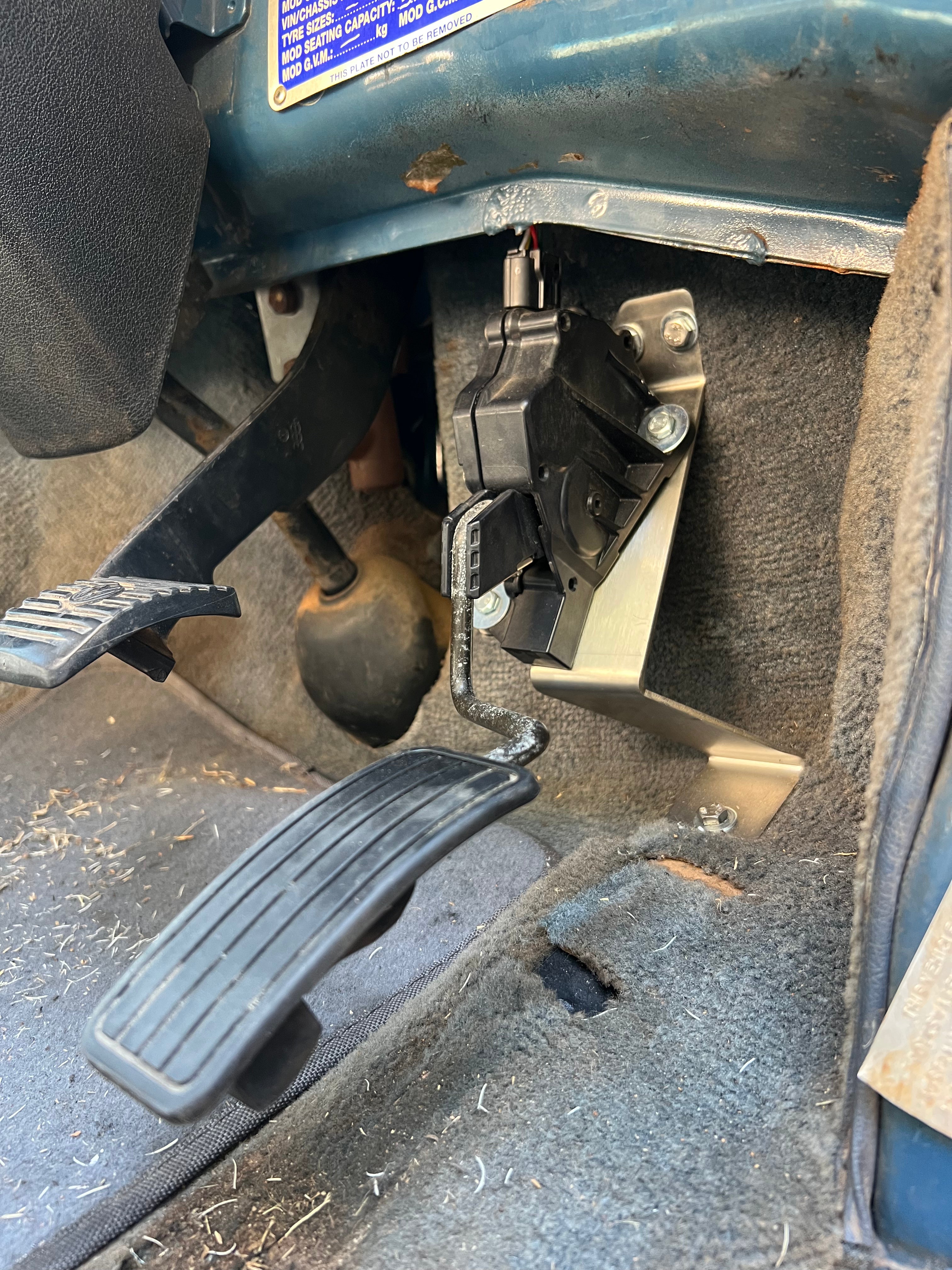 RHD Subaru Drive-By-Wire Accelerator Pedal Bracket (Plastic Body Pedal)