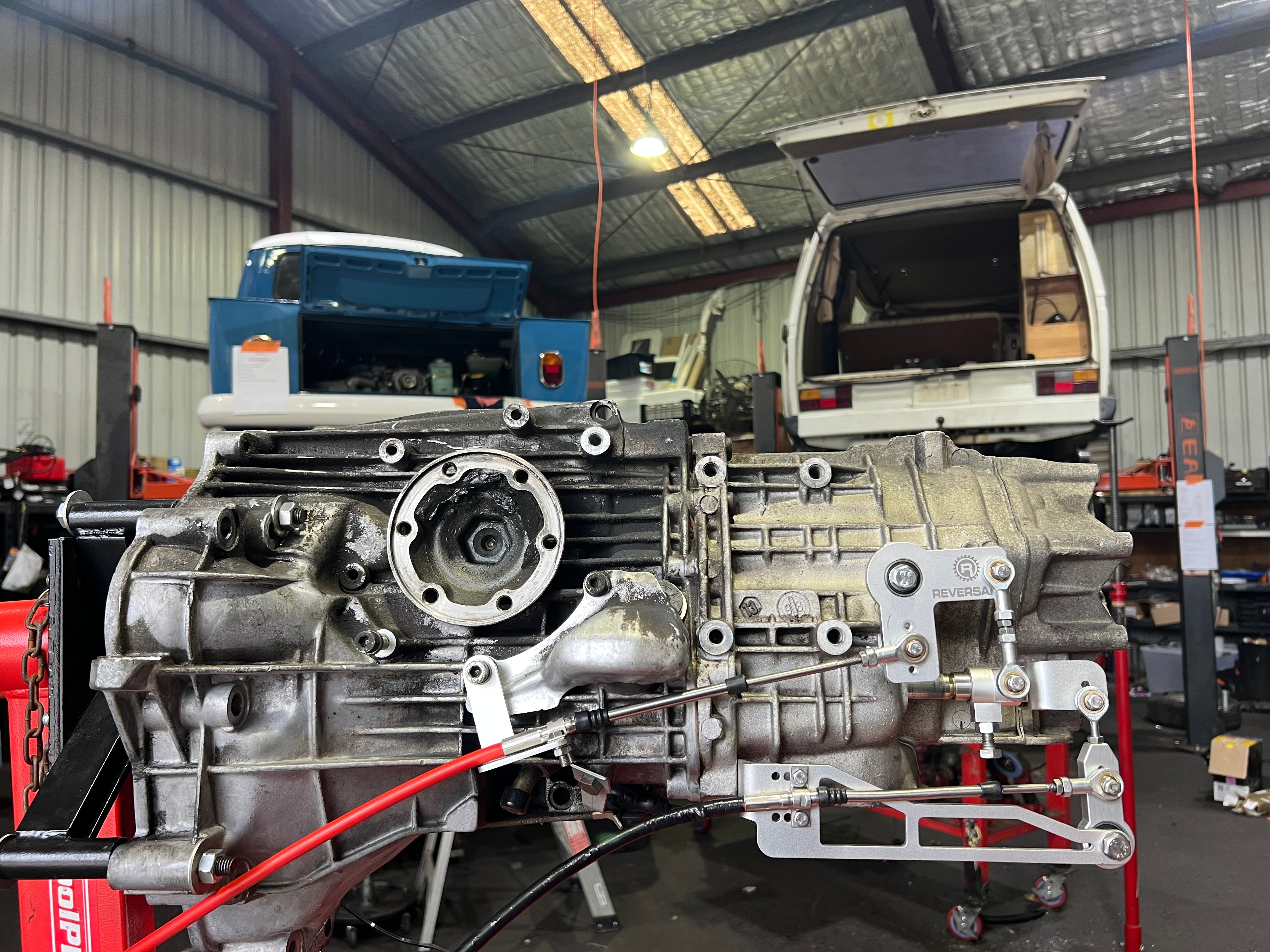 CABLE SHIFT KIT - FLIPPED 012 AUDI / VW TRANSMISSION TO SUIT T25 - T3 VANAGON