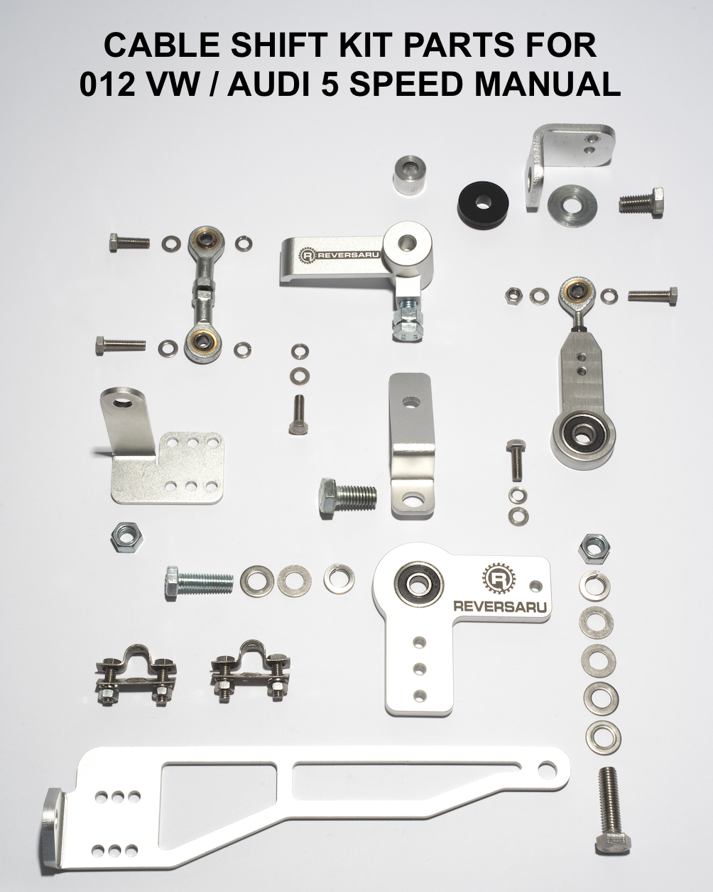 CABLE SHIFT KIT - FLIPPED 012 AUDI / VW TRANSMISSION TO SUIT T25 - T3 VANAGON