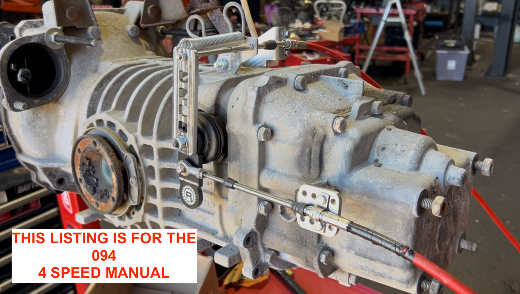 CABLE SHIFT KIT - 1983 0N VW 4-SPEED 2 WHEEL DRIVE 094 MANUAL TRANSMISSION - TO SUIT T25 - T3 VANAGON